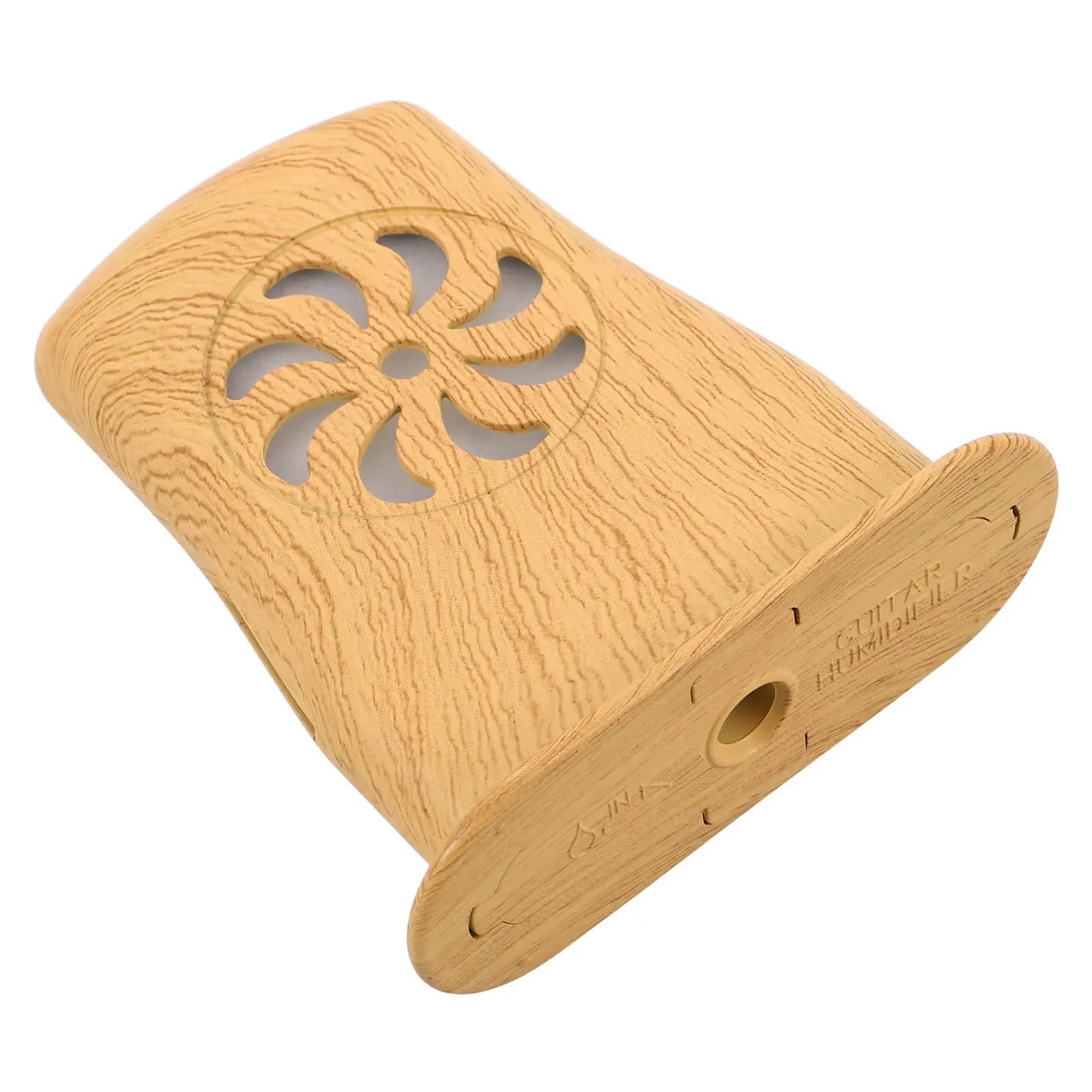 Soundhole Humidifier for Acoustic Guitar Moisture Control Plastic Body Anti-Warping Cracking Protection Fits Classical Folk