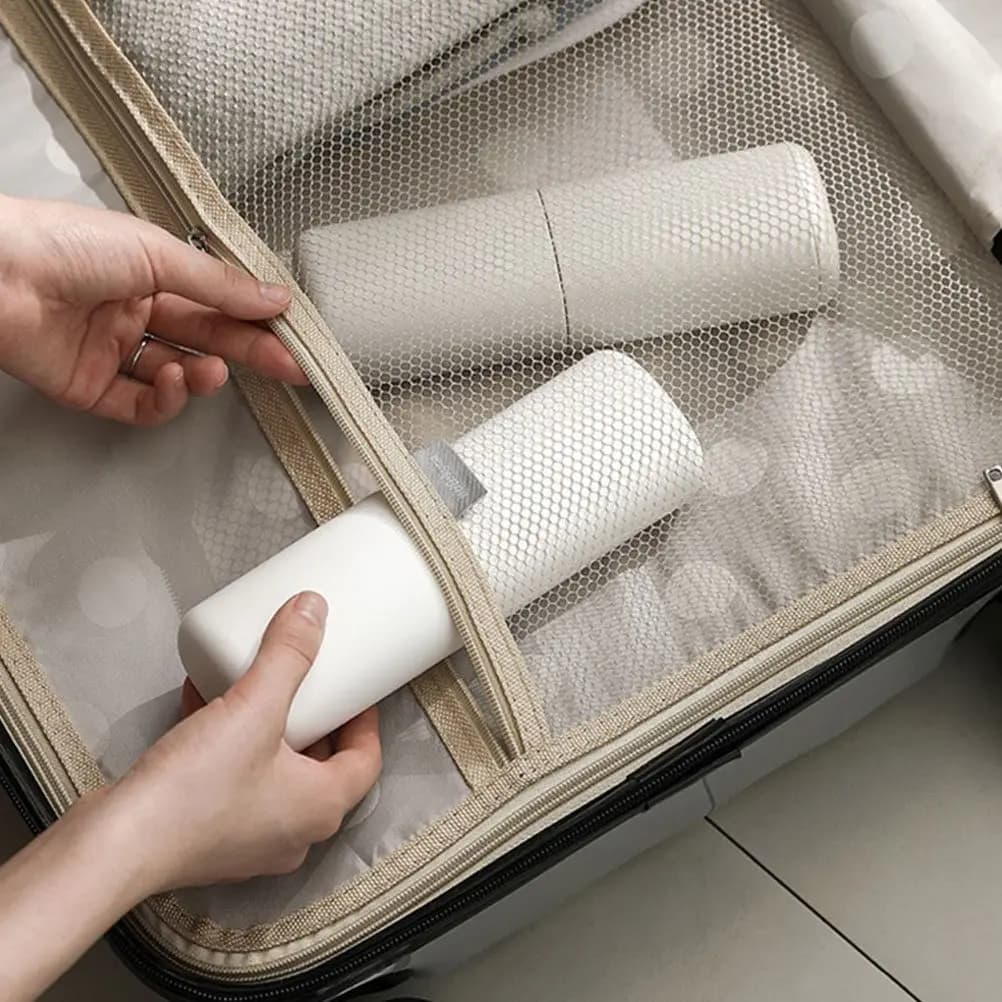 Portaspazzolino da Viaggio dal Design Compatto, Ideale per Escursioni e Viaggi d'Affari, Mantiene lo Spazzolino Pulito e Sicuro, Lunga Durata