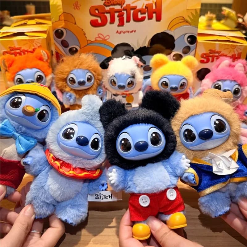 Pop Mart Originale Disney Stitch Adventure Series Kawaii Anime Action Figure Blind Box Sorpresa Misteriosa Regalo Personalizzato per i Fan