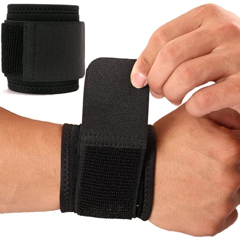 Tutore da polso da 2 pezzi, cinturini da polso per sollevamento pesi, allenamento. Flessibile, regolabile, comodo e multifunzionale