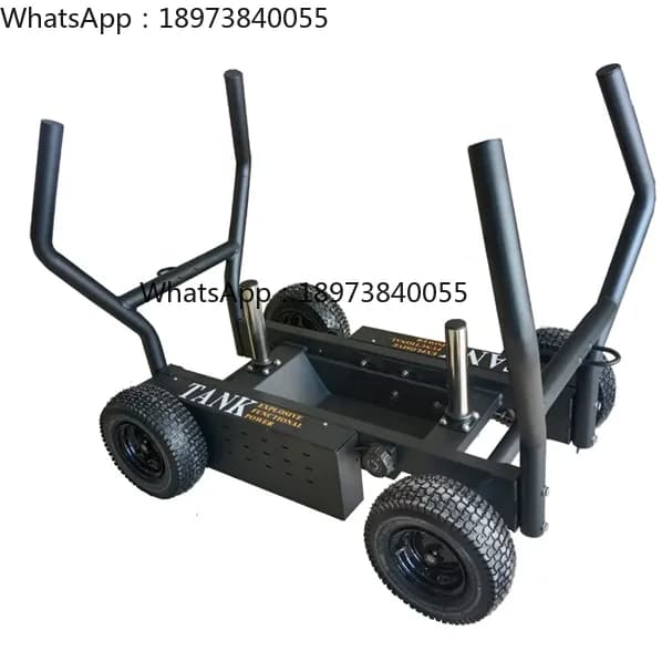 Gym fitness equipment tank workout power training tank sled weight plate sled torque tank push sled for bodybuilding