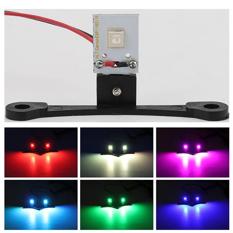 2 pz 12V 5W LED Auto diavolo occhi faro Auto Styling fai da te Retrofit DRL proiettore lente lampada Auto decorazione esterna accessori