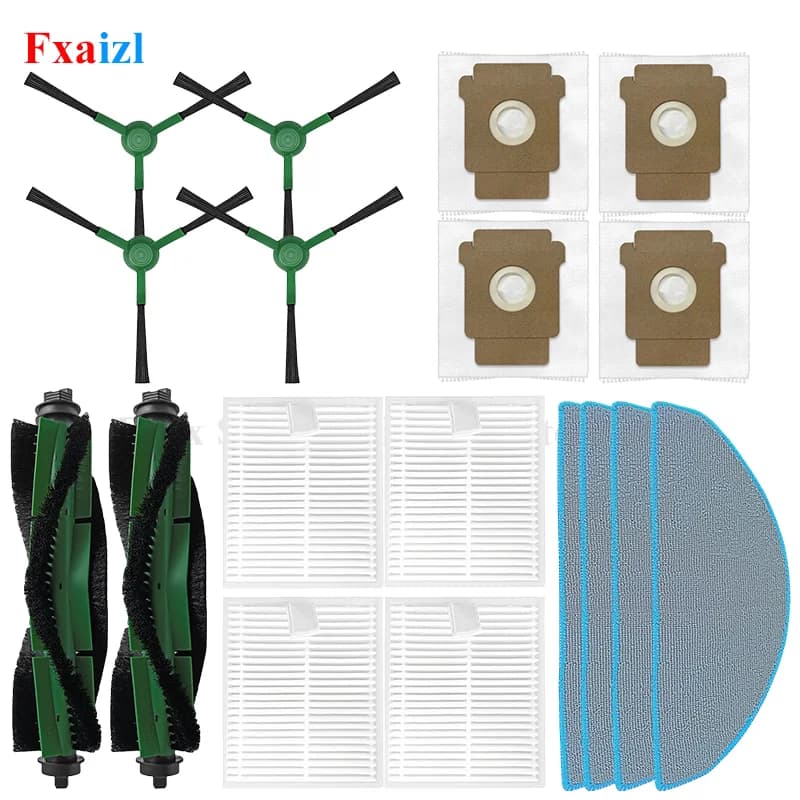 Accessories For iRobot Roomba Combo Essential / 2 Essential, Roomba Vac 2 Essential / 105 Robot Vacuum Cleaner Mop Cloths Part