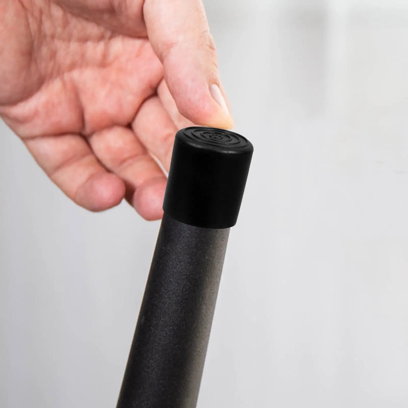 20 pezzi di coprigambe rotondi per sedie, coperture in gomma morbida antiscivolo per piedi di mobili, protezioni per pavimenti nere da 22 mm per sedie e tavoli