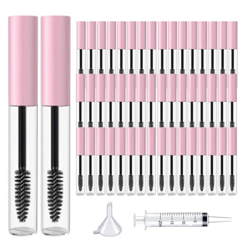 10/20/50 Pz 10 ml Empty Mascara Pumps FAI From Theme Cream For Eyelash Counter Makeup Packing Sample Bottle Reusable Plastic Bottles