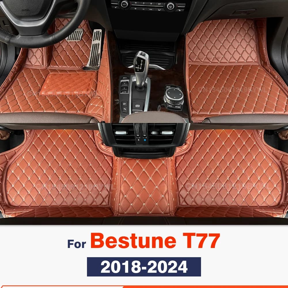 For Bestune T77 2018-2024 23 22 21 20 19 Carpets Custom Car Cover Mats Interior Details Accessories Protective Bearing Parts