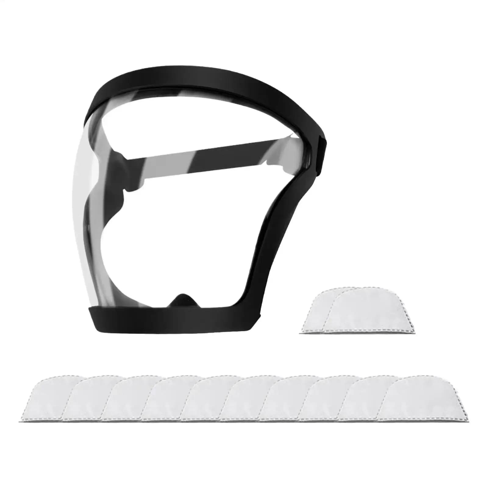 High-Definition Anti-Fog Multi-Functional Protective Face Mask Sports Riding Face Mask Work Grinding Weeding Protective Gear