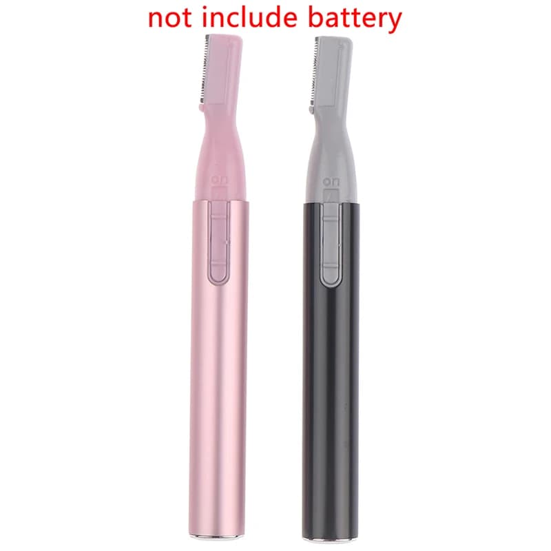 Electric Face Eyebrow Scissors Hair Trimmer Mini Portable Women Body Shaver