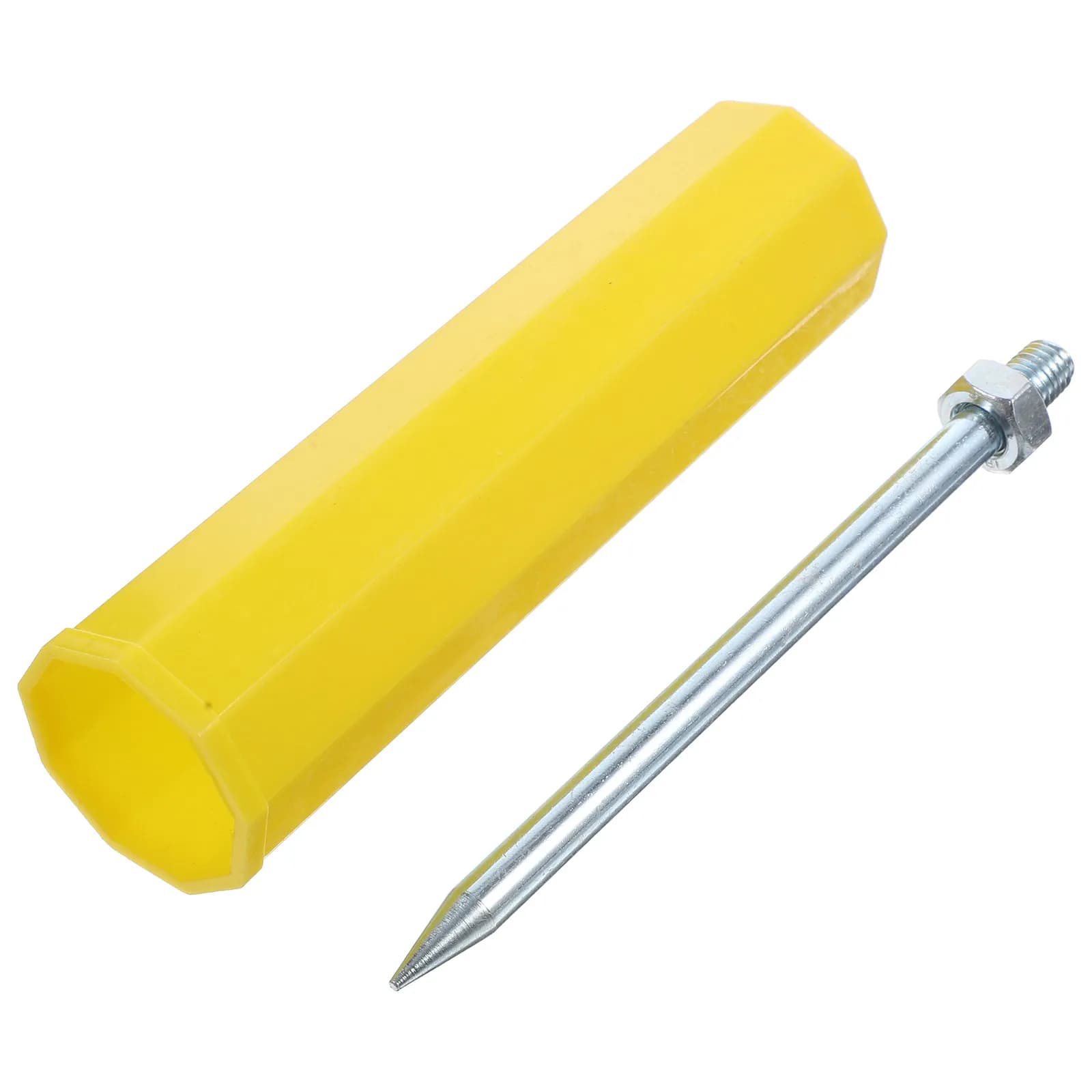 Supporto per Canna da Pesca da Terra 1 Pezzo, in Plastica e Metallo Durevole, Portatile, per Attrezzatura da Pesca