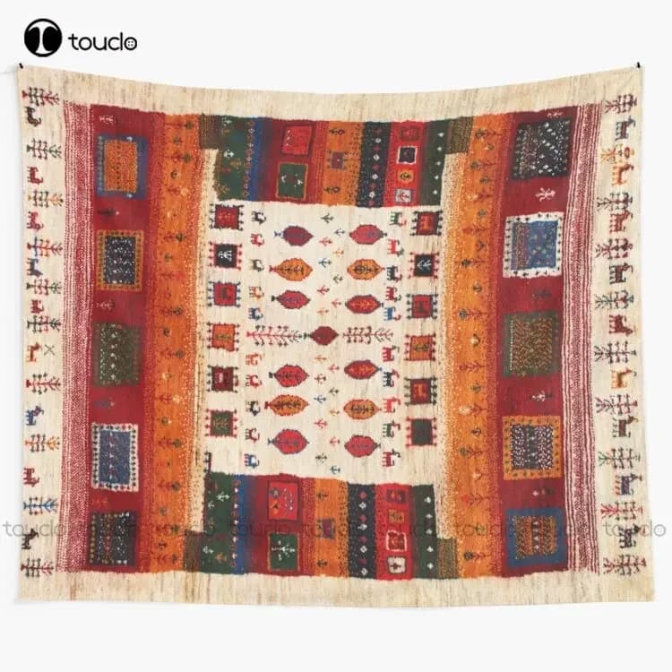 Traditional Moroccan Bohemian Artwork By Arteresting Tapestry Wall Tapestry In Store Custom Decoration Wall Hanging High Quality