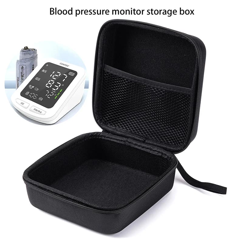 Custodia rigida per misuratore di pressione sanguigna – Borsa protettiva antiurto per misuratore elettronico della pressione arteriosa