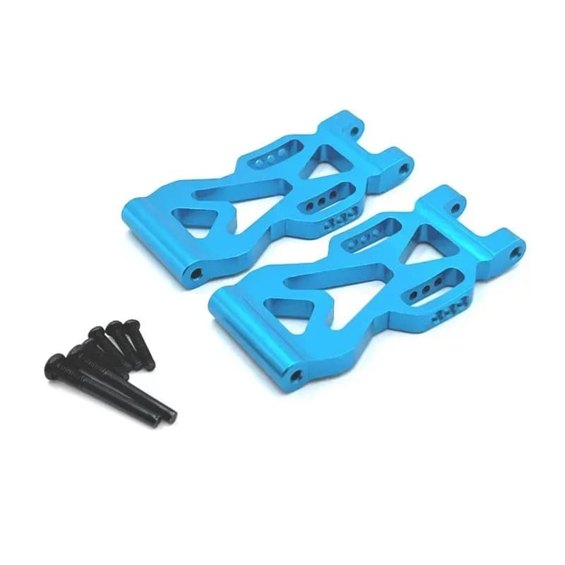 Parti di automobili RC Braccio oscillante inferiore posteriore in metallo per SCY 1/16 16101 16102 16103 16104 16106 16201 JJRC Q117