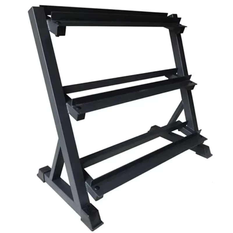 Porta manubri per palestra domestica, design compatto, salvaspazio, per vari manubri