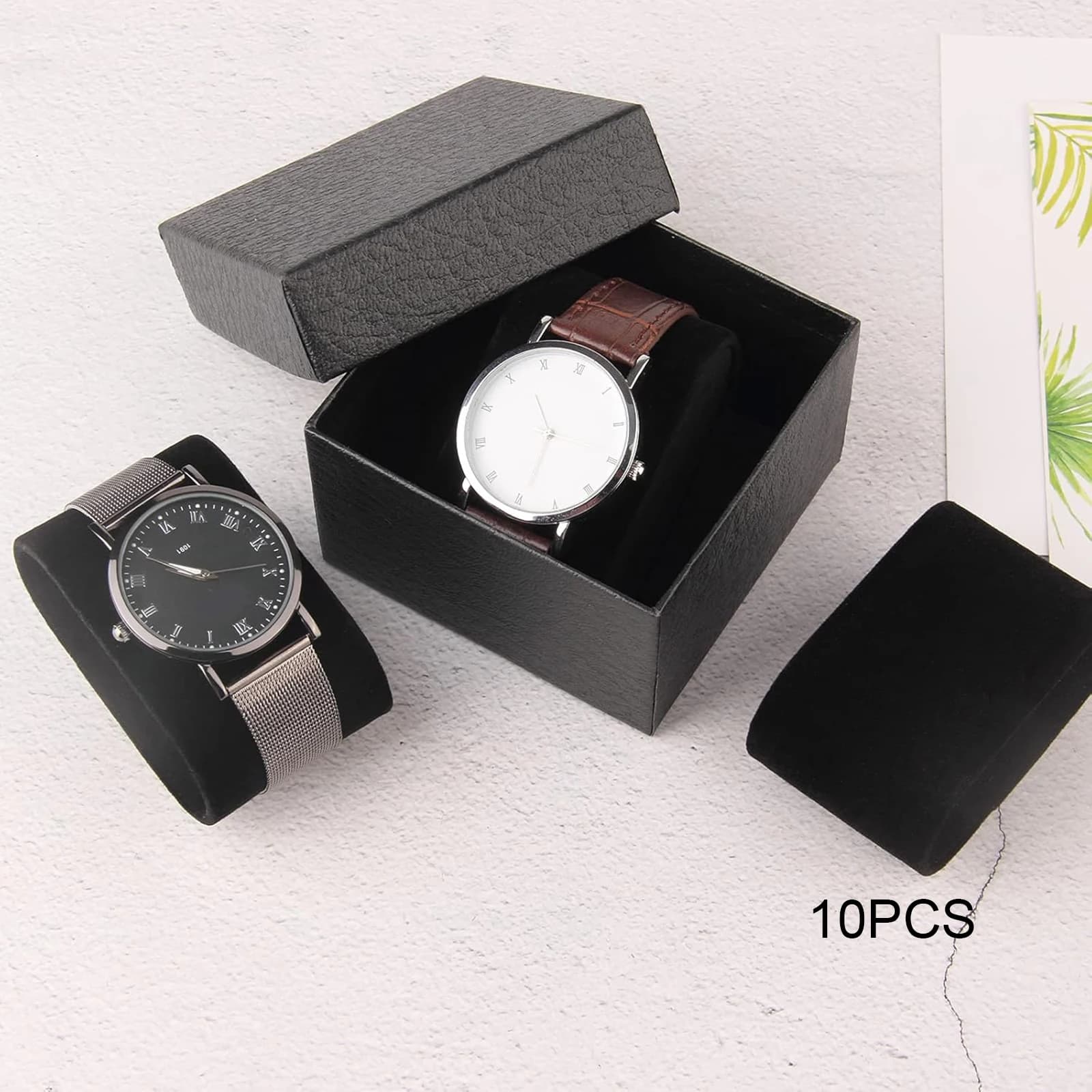 10 Pezzi Cuscini per Orologio Porta Orologio Cuscini per Bracciale Leggeri Cuscino per Bracciale per Custodia per Gioielli Boutique da Viaggio