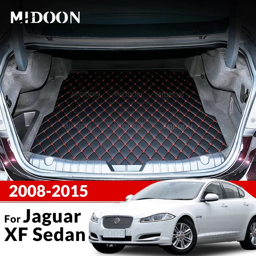 Tappetino per bagagliaio per Jaguar XF Sedan 2008 2009 2010 2011 2012 2013 2014 2015 cargo liner tappeto accessori interni copertura
