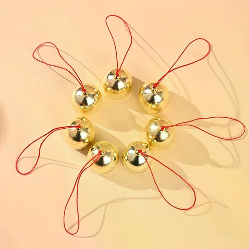 10/20 Pcs DIY Brass Mini Bell Christma Metal Bell Decoration Pendant Door Bell Diy Craft Wind Chime Brass Bell Decoration Access