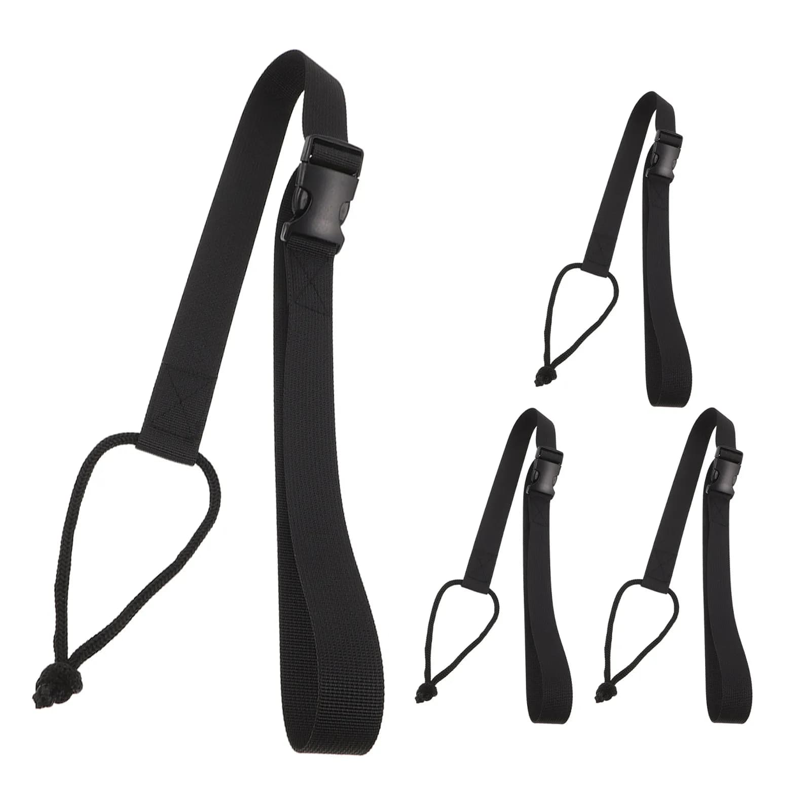 Set di 4 Cinghie di Ricambio per Snowboard con Fibbia a Sgancio Rapido, Cinghie per Scarponi da Sci, Accessori per Snowboard