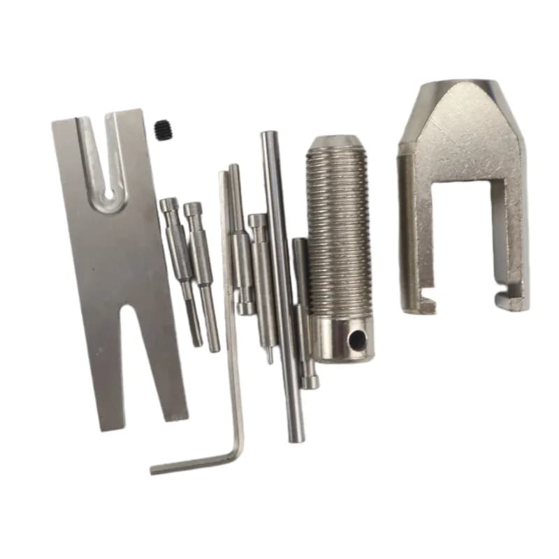 Estrattore per ingranaggi motore argento Strumento professionale Estrattore per estrattore per pignoni motore universale per motori RC Accessori per auto