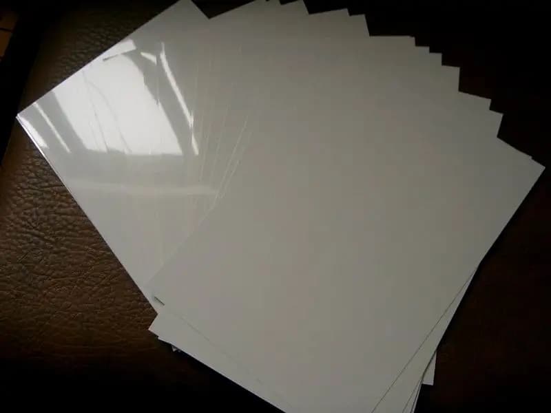 10 fogli 0,45 mm di spessore A4 210x297 mm Piastra in alluminio Sublimazione Stampa vuota Pressa di calore piatta Stampa su entrambi i lati