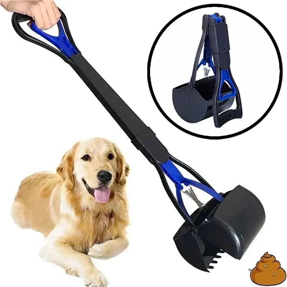 Pulitore per cani da compagnia Scooper per cacca Manico lungo Scooper per cacca per cani e gatti Scoop Strumenti per la pulizia dei rifiuti puliti Forniture per animali domestici