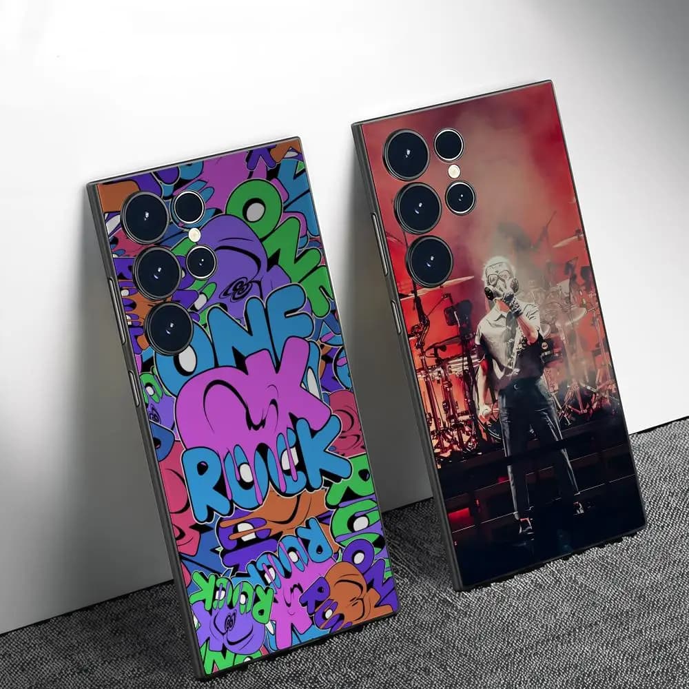 Band O-ONE OK ROCK Phone Case For Samsung Galaxy S26 S25 S24 S22 S23 Ultra S21 S20 Plus Frosted Full Soft Case