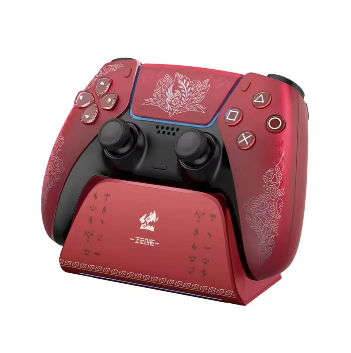 Stazione di Ricarica per Controller PS5, Accessori PS5, Base di Ricarica con Indicatore LED
