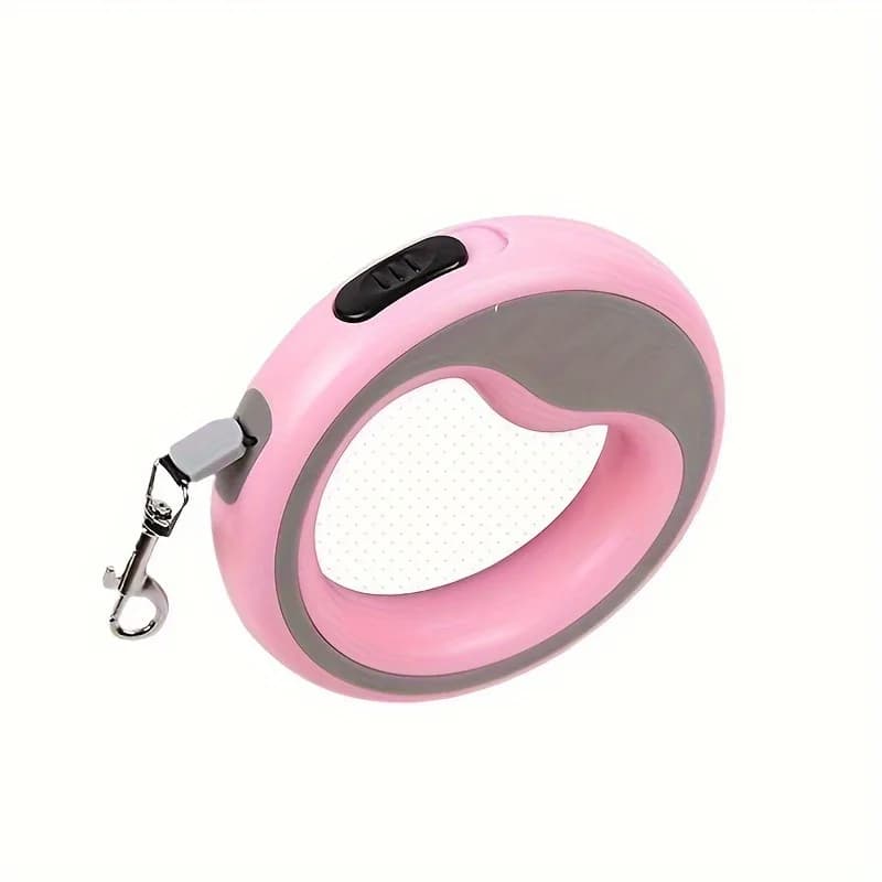 Divaricatore telescopico automatico per cani con guinzaglio per animali domestici a testa singola