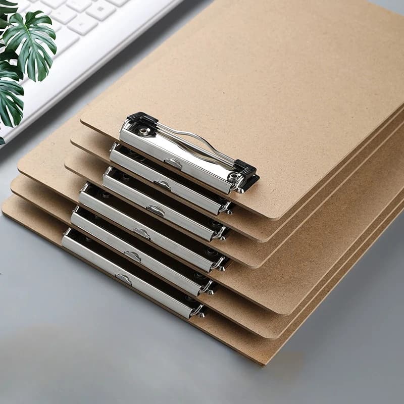 Portablocco in Legno | Portablocco Rettangolari e Supporti per Quaderni da Ufficio per Archiviazione Documenti e Organizzazione Decorativa
