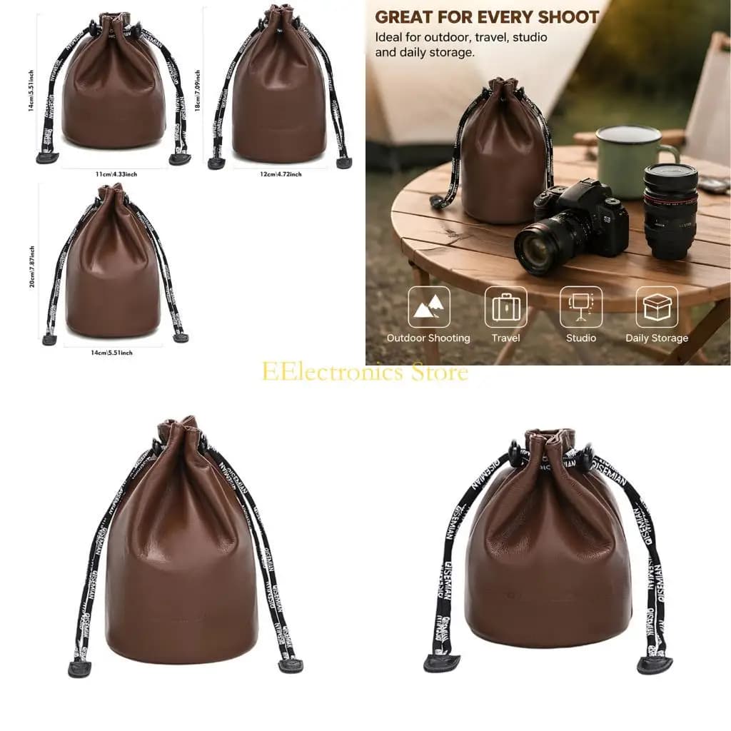 B03C Ergonomic Shoulder Support Lens Case For Long permanent Comfortable Use