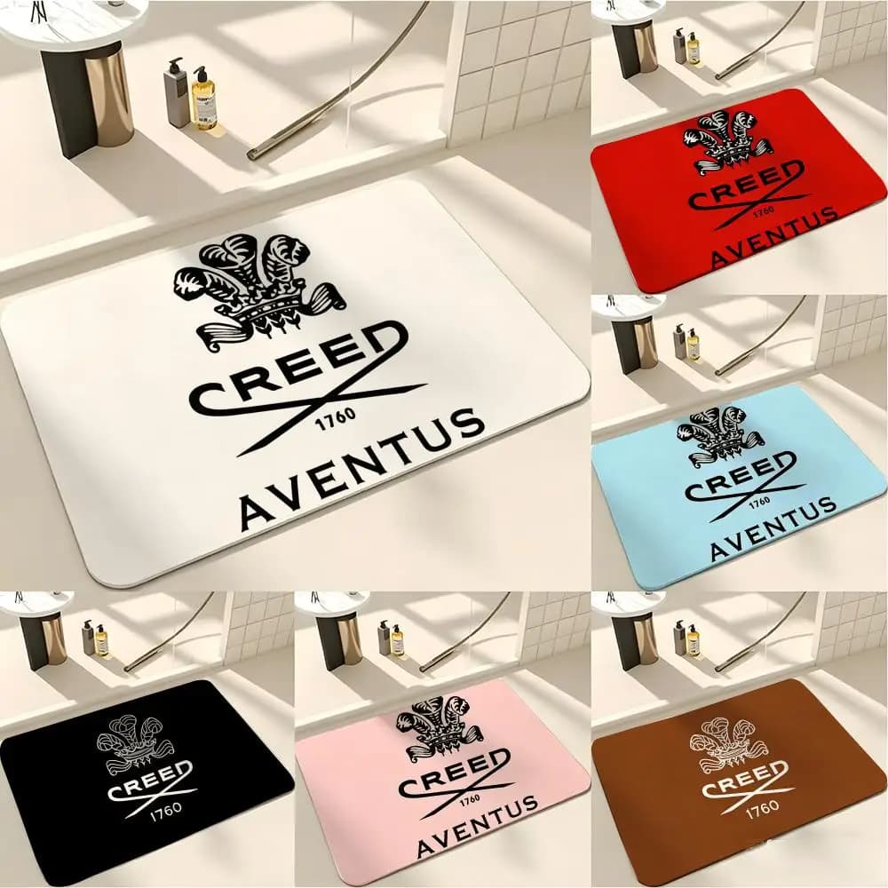 Tappetino Premium Comfort C-Creed, Tappetino Assorbente Antiscivolo per Ingresso, Bagno e Toilette