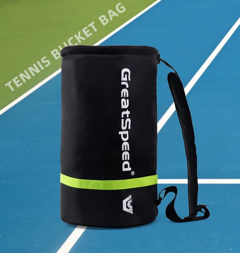 GREATSPEED tennis bucket bag with insulation The large capacity laptop can contain 100 balls Ball bag with one shoulder