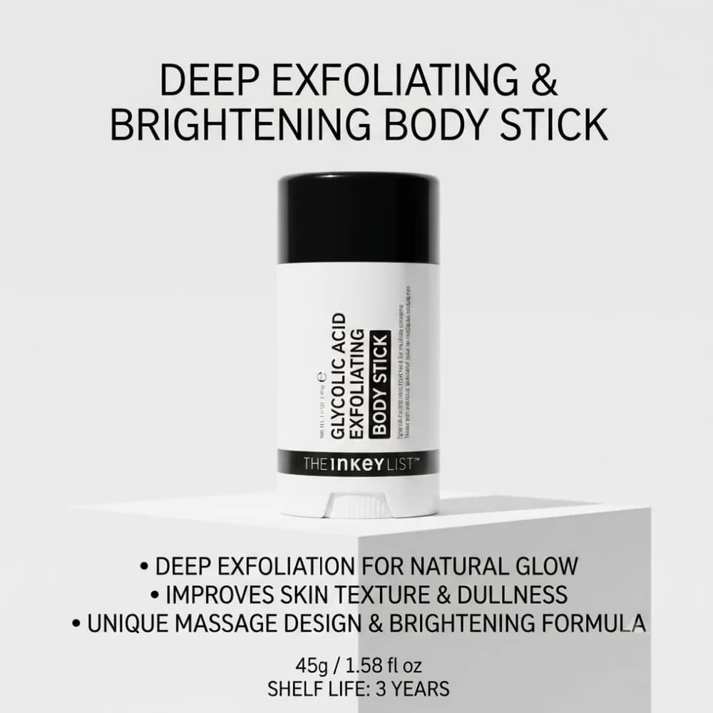 Body Exfoliator Stick 45g Deep Cleansing Scrub Bar for Repairing Rough Skin Nourishing and Brightening Body Care