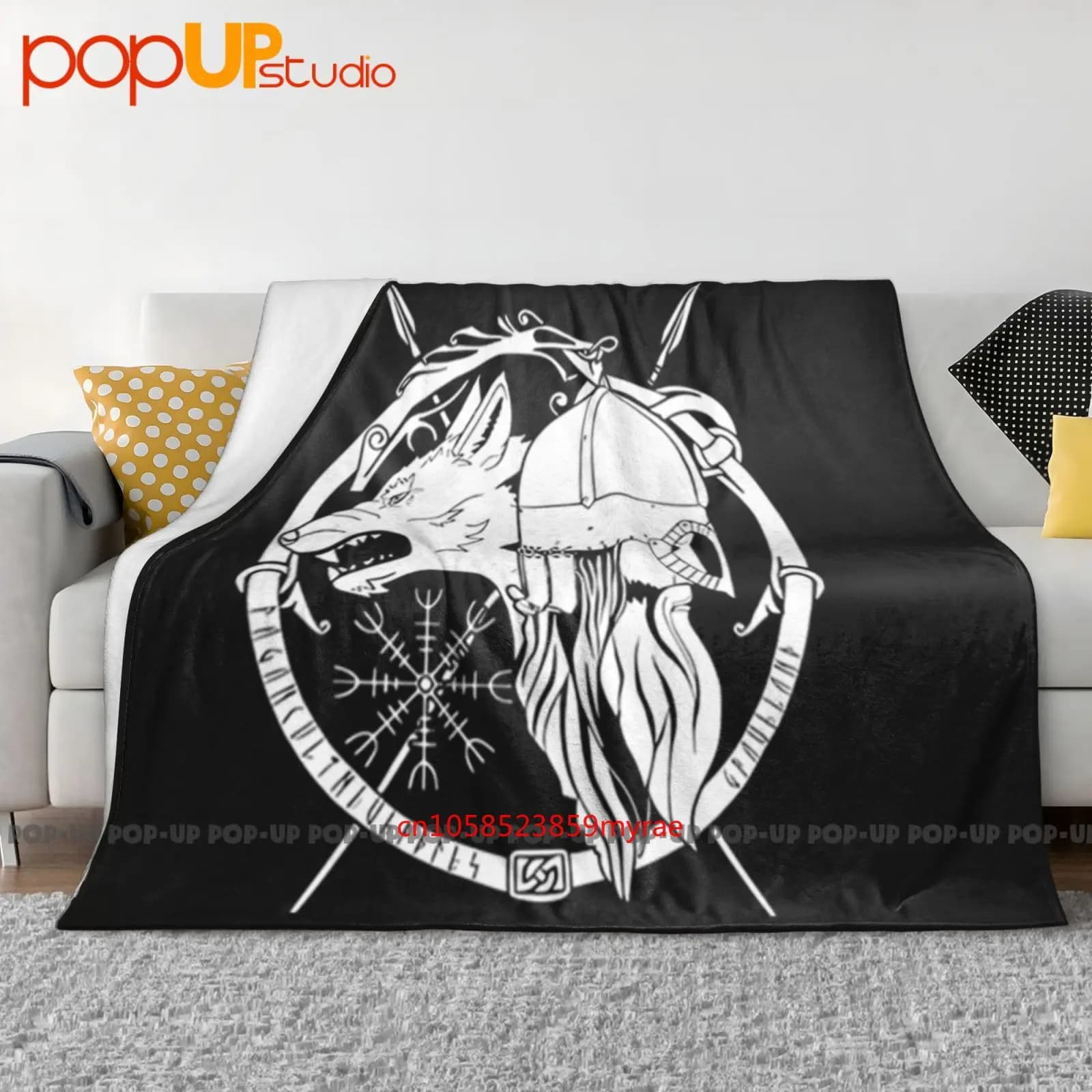 Graveland Polish Pagan Metal Band 1050 anni di culto Coperta ultra morbida trapunta invernale Copridivano Copriletto