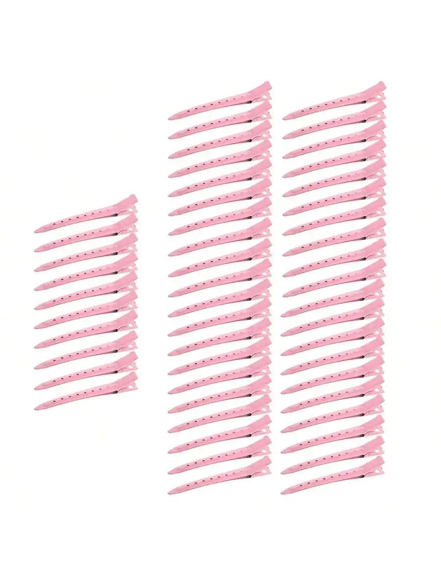 Fermagli per capelli professionali in metallo rosa per donna, per lo styling in salone, fermagli a becco d'anatra volumizzanti per la radice dei capelli