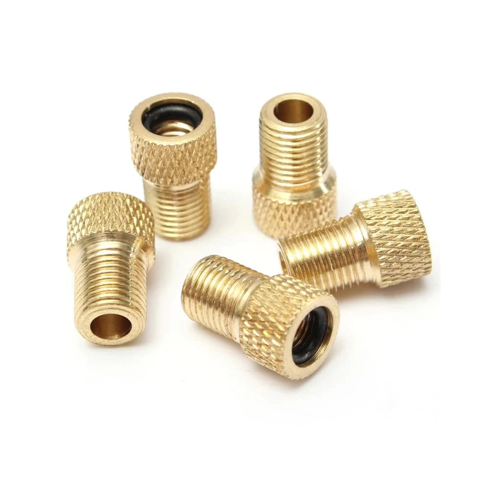 Copper Gas Nozzle Wheel Tire Transfer Road Bike Cinverter Presta To Schrader Pump Convert Bicycle Punp Tube Valve Adapter
