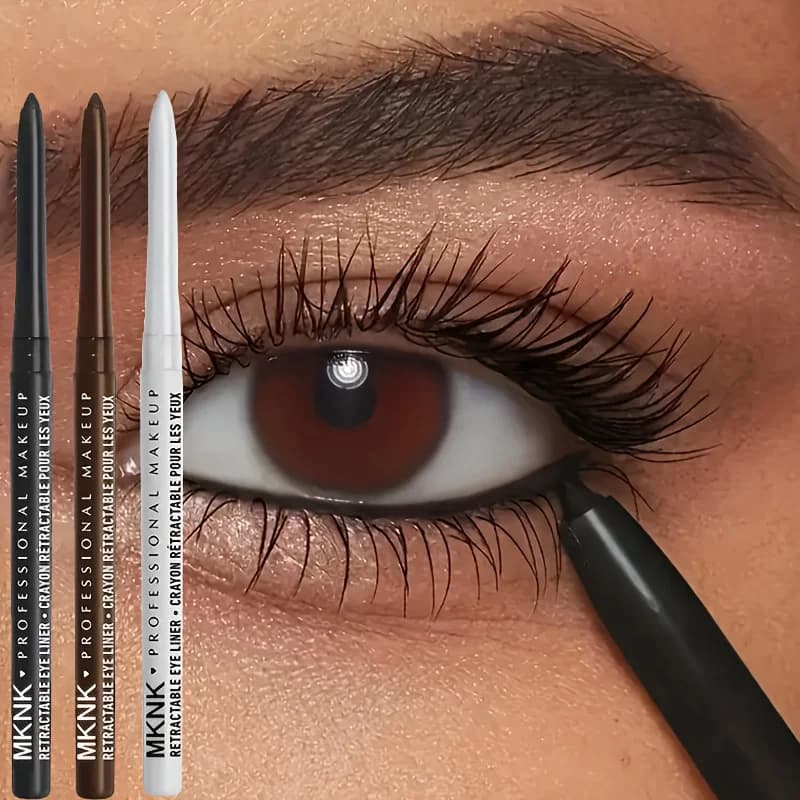 3pcs Set 3-Color Eyeshadow Pen, Waterproof And Sweatproof, Long-Lasting Makeup, Party Daily Use Eyeshadow Pen Set