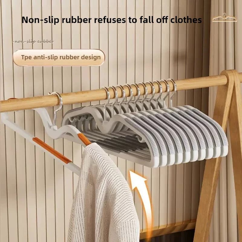 10 Pieces Hanging Dresses for Home Use, Subtile Design, Compact Storage, High Aesthetics, Anti-Deformation Spalles