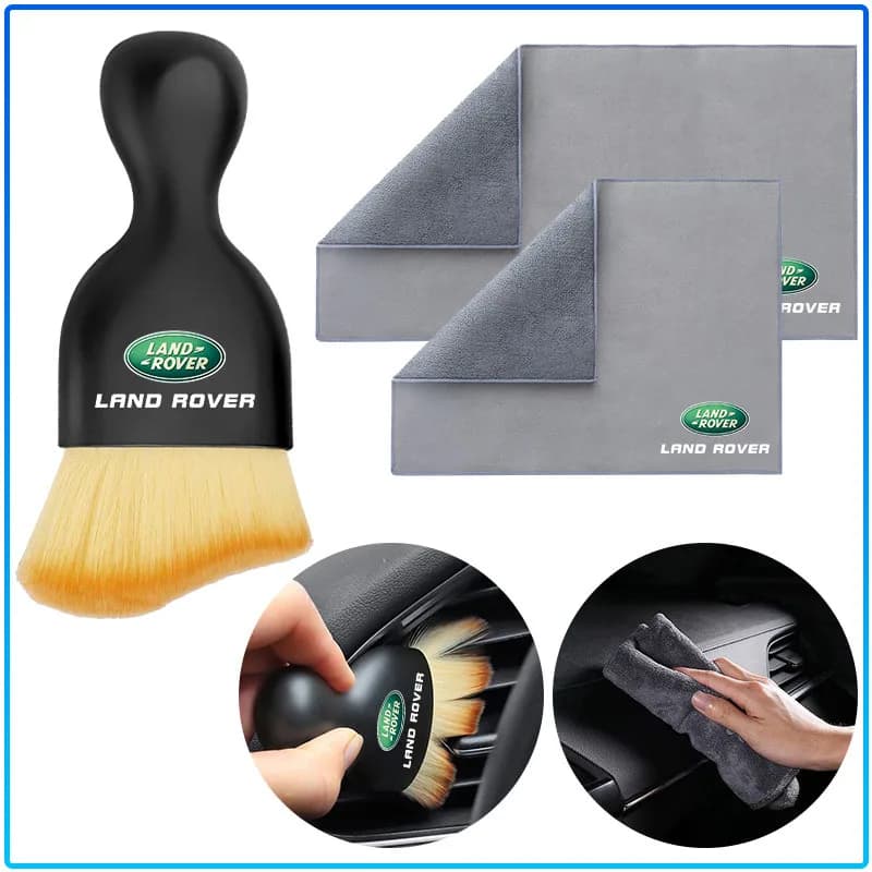 Spazzola Morbida per Pulizia Auto, Panno in Microfibra per Lavaggio Auto, per Land Rover Range Rover Evoque SVR Defender Discovery