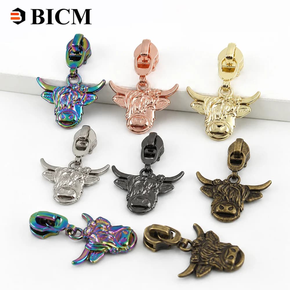 10/50 pezzi 5 # Cursori per Cerniere in Nylon, Testine per Cerniere di Borse, Tiranti per Cerniere di Borse, Kit di Riparazione per Giacche e Vestiti, Accessori per Cucito