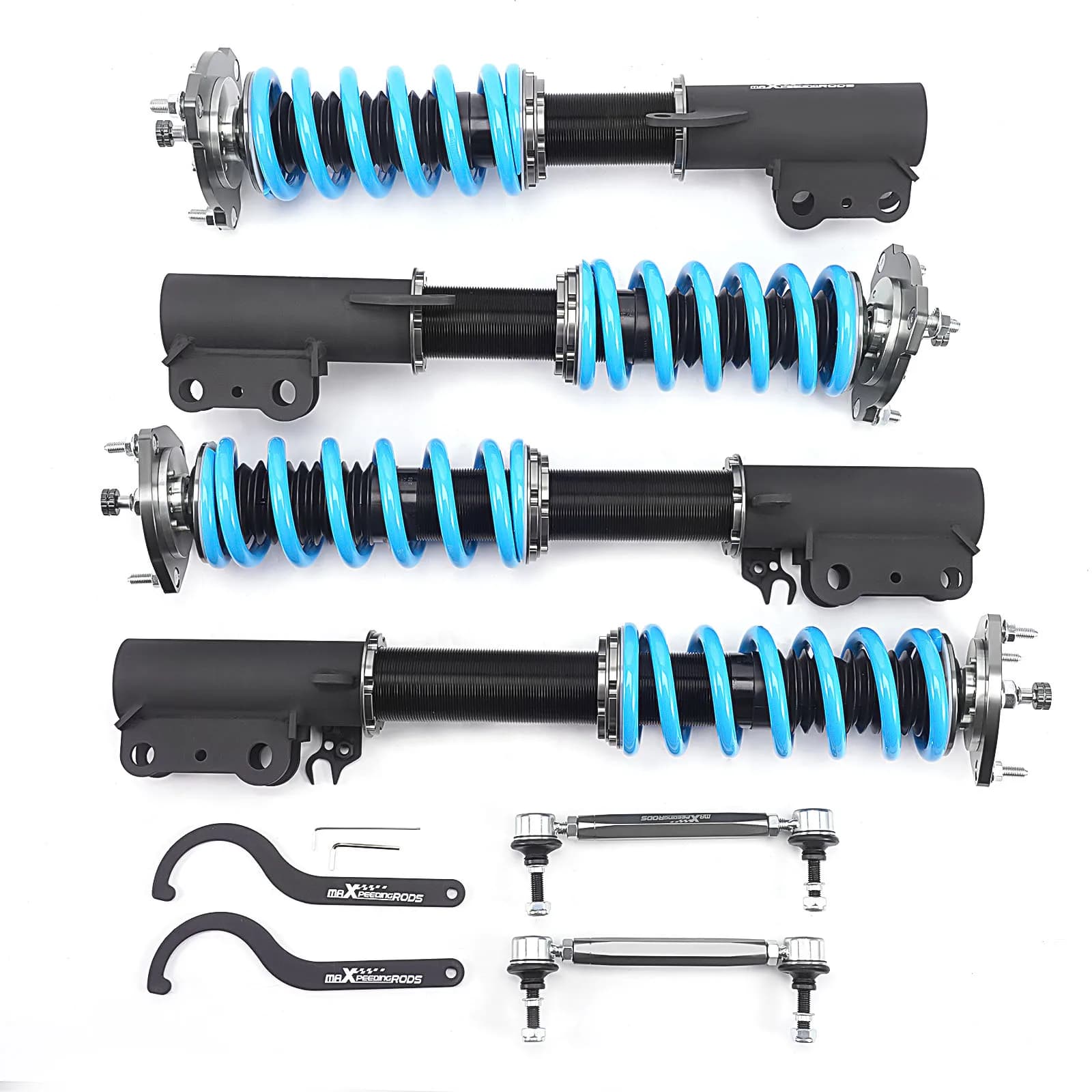 MaXpeedingrods T6 Coilovers Shock + Springs per Venza 09-15 FWD Highlander 08-13 Kit inferiore ammortizzatore regolabile Coilover