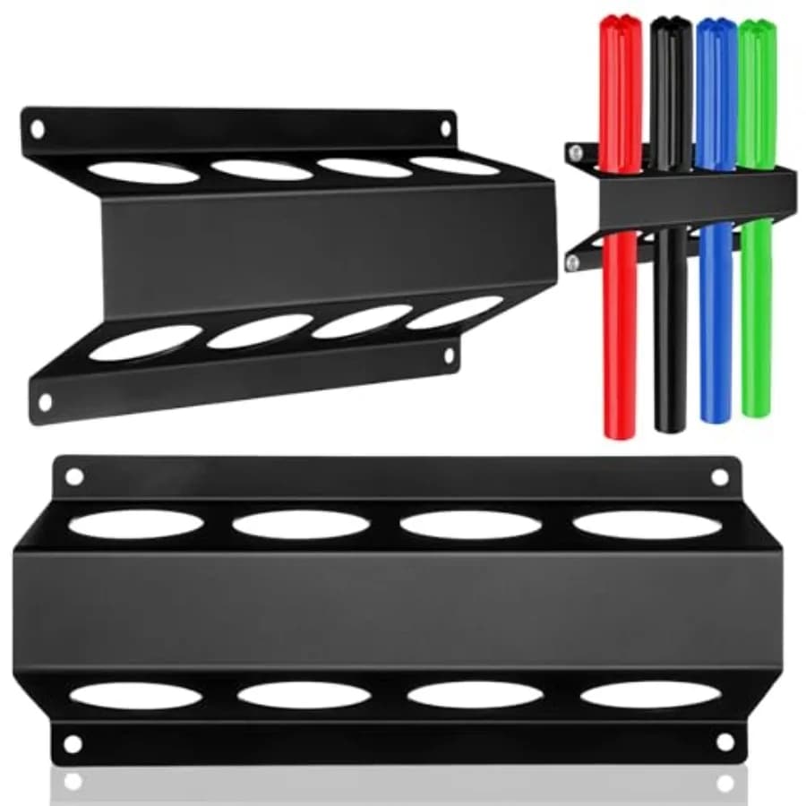 DoubleFill 4 Slot TIG Welding Rod Holder Storage Tubes Rack Welding Filler Rod Tubes Organizer Wall Mount Container Shelf for W
