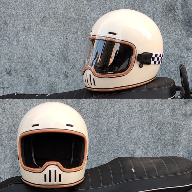 Helmet motorcycle retro ORZ Helmet motorcycle Helmet four seasons Couple road bike helmet Cascos Para Moto