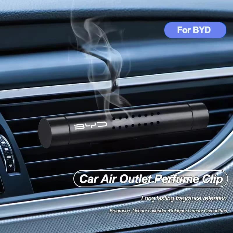 Car Air Outlet Perfume Clip Vent Diffuser Lasting Solid Aromatherapy For BYD Tang Plus Song Max Qing I3 S7 G3 M6 D1 S6 E9 S8 Ea1