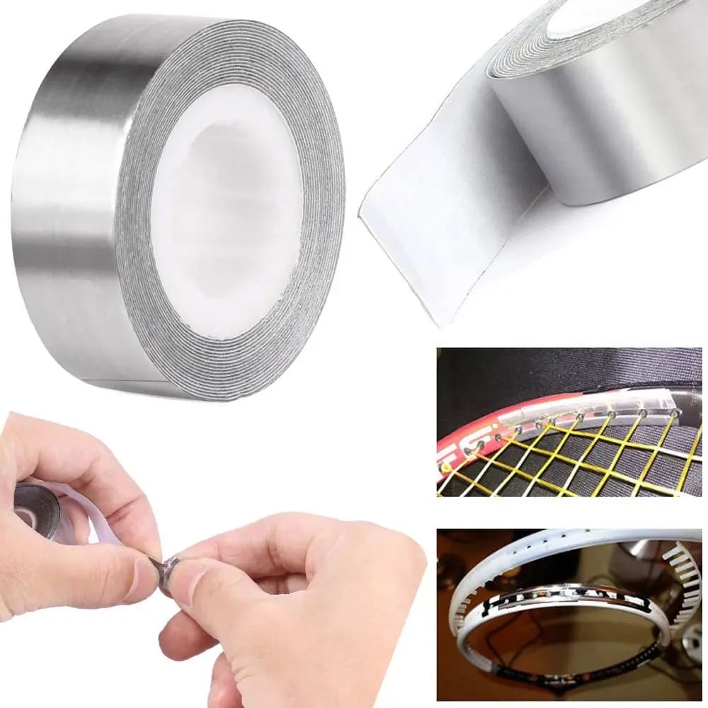 Adhesive tape in Lead for Counterweight Tennis and Badminton Racks, for Outer, High Density, to Increase Rack Head Weight