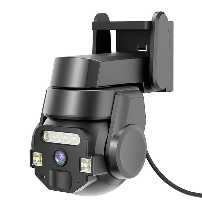 Telecamera IP Dome PTZ 5MP 1620P con APP Carecam, Rilevamento Umanoide AI, Visione a Colori, Sicurezza CCTV, Interfono, Baby Monitor