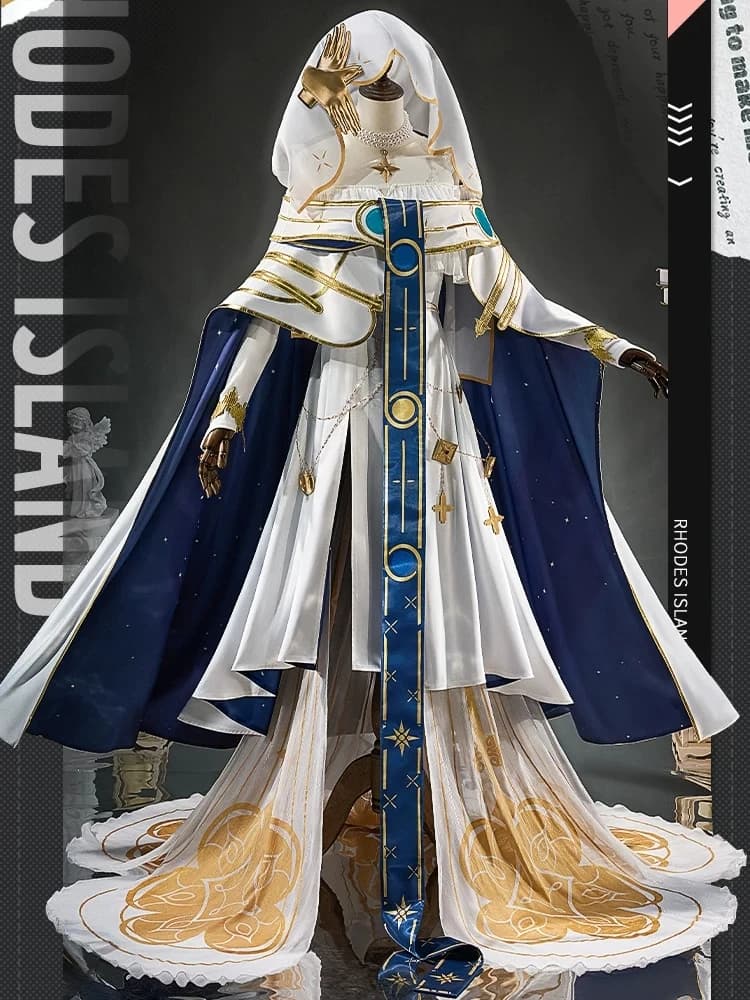 Costume Cosplay Lemuen, Gioco Arknights, Uniforme Vesper Requiem per Donne, Abbigliamento per Halloween, Comic-con, Feste a Tema, Set Completo