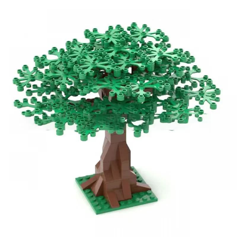 Blocchi da Costruzione Fai-da-Te, Piante da Giardino, Alberi in 8 Colori, Mattoncini Educativi Creativi Compatibili con Marche Famose, Giocattoli per Bambini