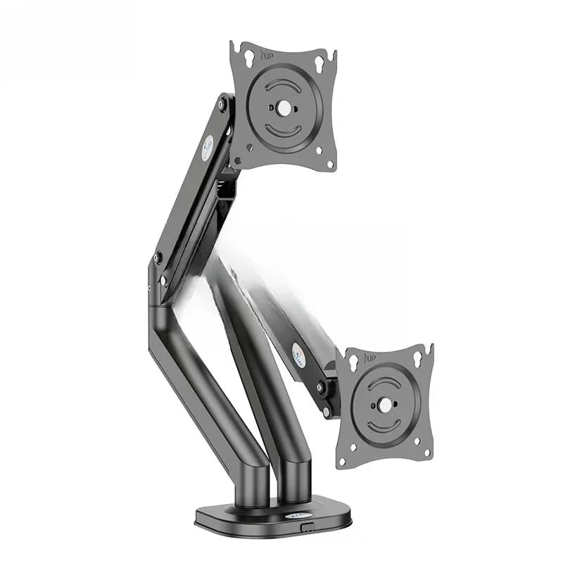 Ds90-2 Dual RGB Monitor Stand Arm Lifter Desktop Mount Dual Arm Auxiliary Monitor Computer Arm 2 Monitor