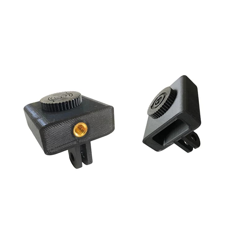 1PCS For Insta360 Nano/Nano S 3D Printed Holder Action Camera Mount Interface 1/4 Thread Adapter Selfie Stick Tripod Bracket
