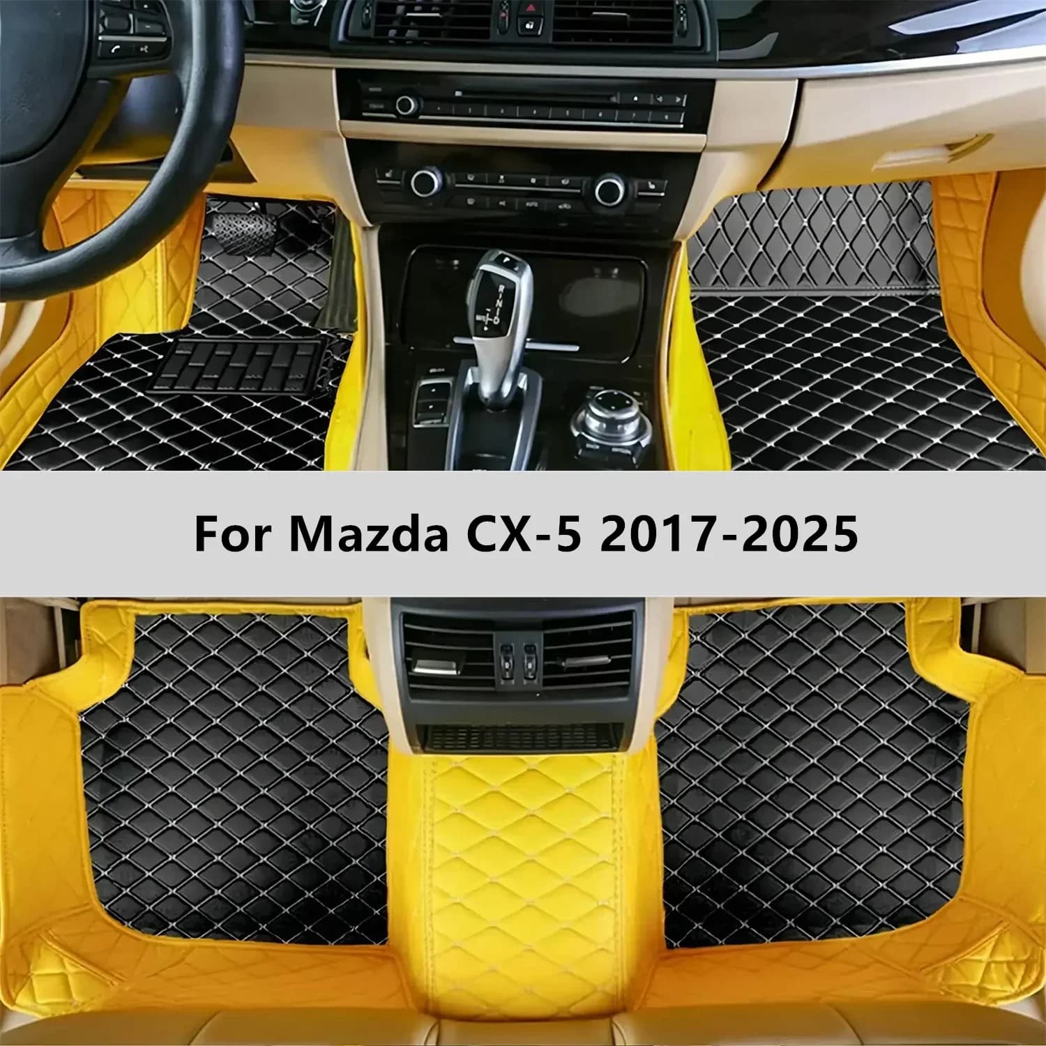 Tappetini Auto Personalizzati per Mazda CX-5 2017-2025, Accessori Interni per Uomo e Donna